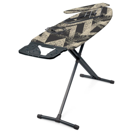 Гладильная доска Ника 10+ тефлон Золотые брызги на черном НТ10+/7