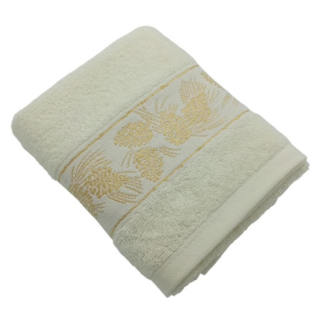 Полотенце Belezza Holly 70/130 Махра 002 Бежевый 6178664