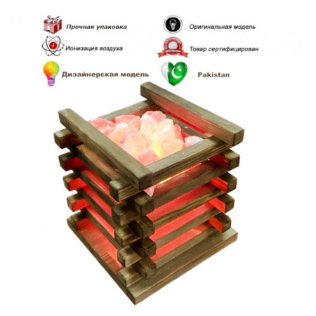 Солевая лампа ZENET ZET-141-1 "Очаг"