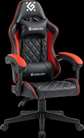 Игровое кресло Defender Majestic Black/Red