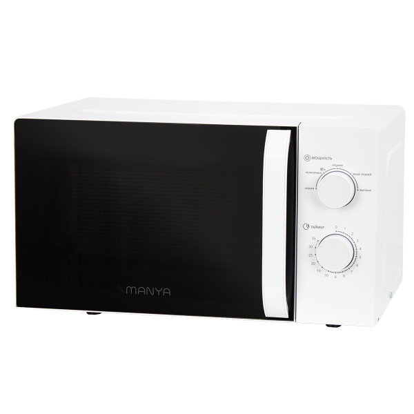 Микроволновая печь Manya W20M02W, цвет Белый, 20 л.