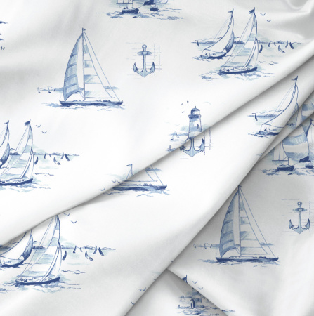 КПБ Евро Verossa Regatta blue 50/70, 70/70 Сатин 921446