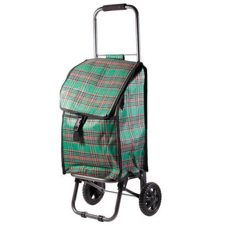 Сумка-тележка Рыжий Кот D203 Клетка, 30 кг