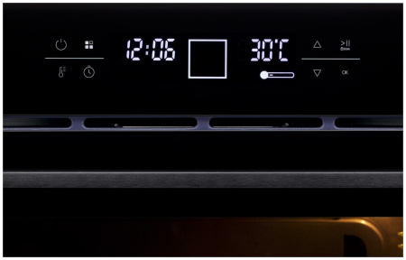 Встраиваемый Электрический духовой шкаф Vard VON564B, цвет Чёрный