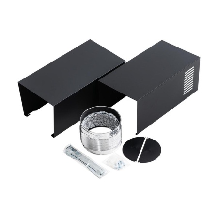 Вытяжка наклонная, настенная, Manya H6033BG, цвет Чёрный, ширина 59,5см.