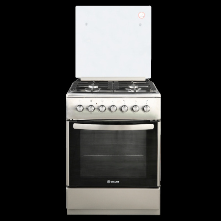 Газо-электр. плита De Luxe 606040.00гэ-005(кр) ч/р