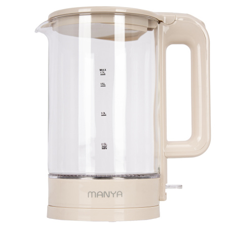 Электрический чайник Manya EK073GBE, цвет Бежевый глянец