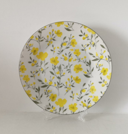 Тарелка Коралл Лютики 20 см ZX2501-8FP 125040