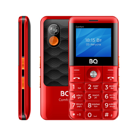 Мобильный телефон BQ-2006 Comfort Red+Black