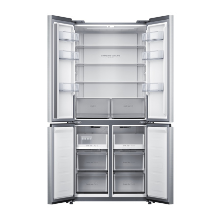 Холодильник Xiaomi Mijia Refrigerator Cross Door 451L, цвет Серебристый