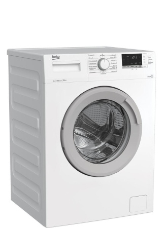 Стиральная машина с фронтальной загрузкой Beko WSDN63512ZSW, Max загрузка - 6кг, Max отжим - 1 000об/мин., цвет Белый
