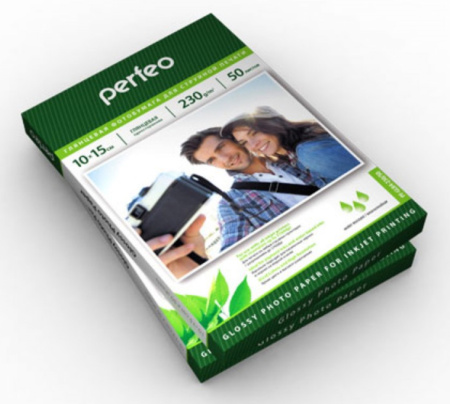 Фотобумага Perfeo G02 10x15, Глянцевая, 50 листов, 230г/м2