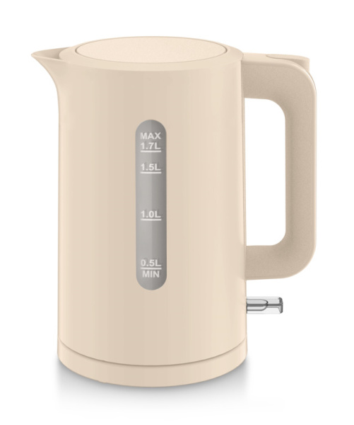 Электрический чайник Manya EK071PBE, цвет Бежевый глянец