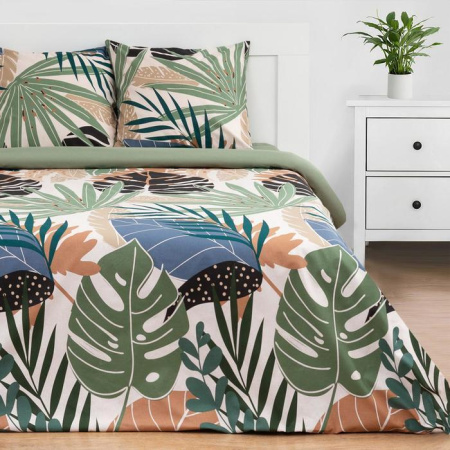 КПБ 2 сп Этель Colored tropics Поплин 5418224