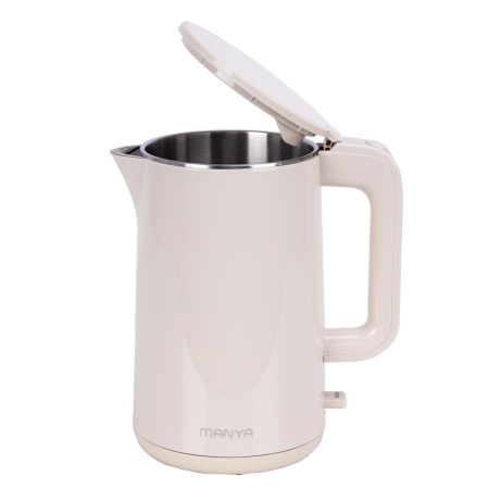 Электрический чайник Manya EK075DBE, цвет Бежевый глянец