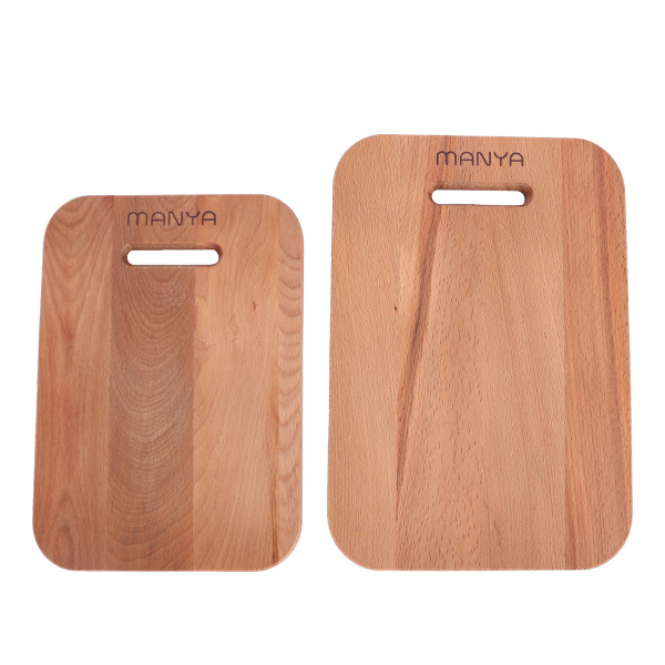 Набор досок разделочных Чинар бук 2 шт на подставке 021