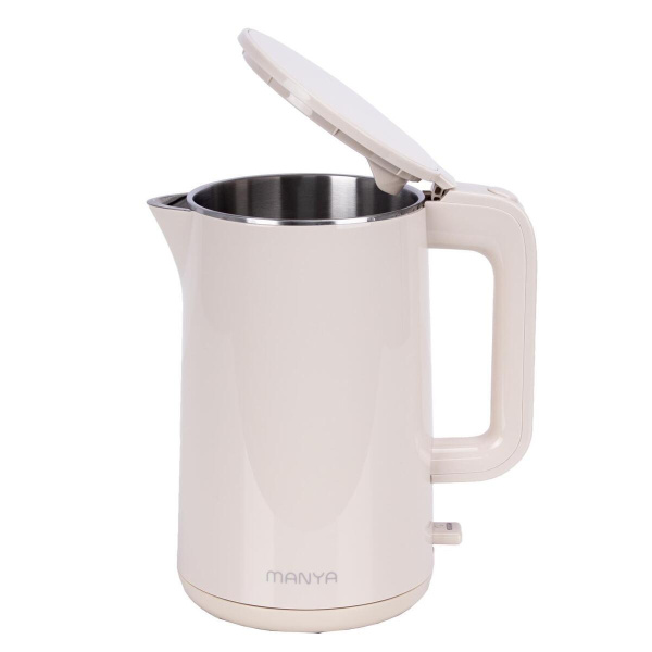 Электрический чайник Manya EK075DBE, цвет Бежевый глянец