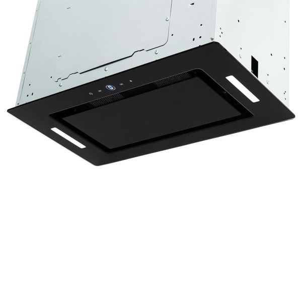 Встраиваемая вытяжка Manya H5222BG, цвет Чёрный, ширина 52см.