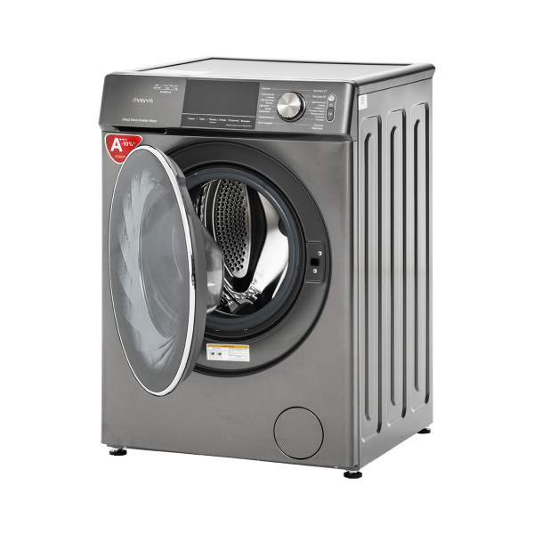 Стиральная машина с фронтальной загрузкой Manya M1482SSZ, Max загрузка - 8кг, Max отжим - 1 400об/мин., цвет Серый