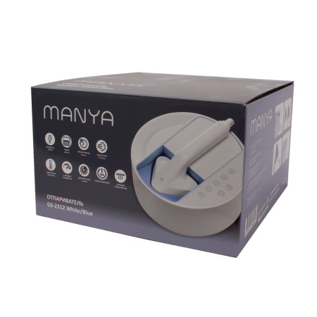 Отпариватель Manya GS-2312 Бело-Небесный