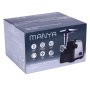 Мясорубка Manya MG-2020, цвет Серебристый, производительность 2 кг/мин, мощность 2 000 Вт