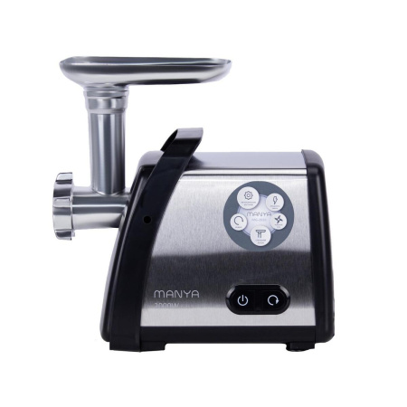 Мясорубка Manya MG-2020, цвет Серебристый, производительность 2 кг/мин, мощность 2 000 Вт