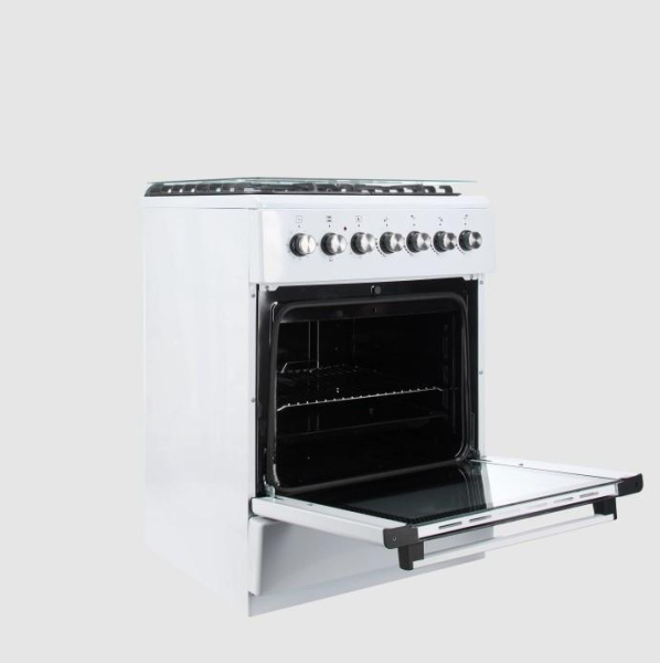 Газо-электр. плита De Luxe 606040.00гэ-001(кр) ч/р