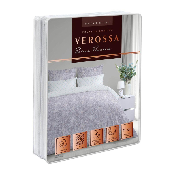 КПБ 1,5 сп Verossa Сатин Moon 50/70 Сатин 741075