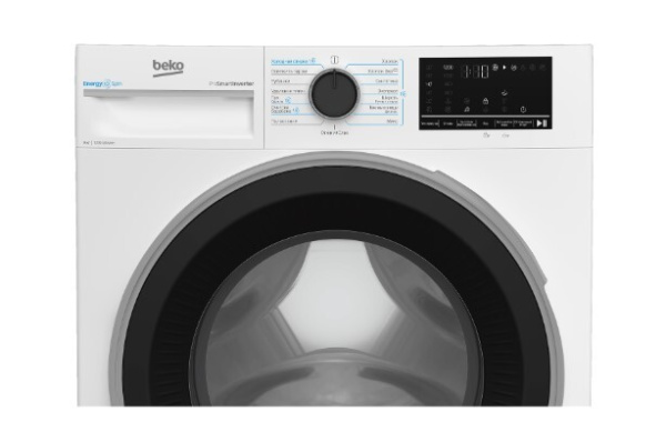 Стиральная машина с фронтальной загрузкой Beko B3WFR492W, Max загрузка - 9кг, Max отжим - 1 200об/мин., цвет Белый