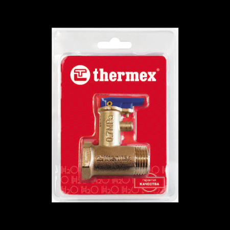 Клапан предохранительный 1/2'' Thermex, 7 бар, с ручкой