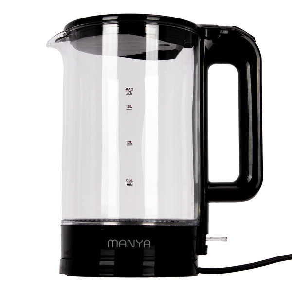Электрический чайник Manya EK073GB, цвет Чёрный глянец