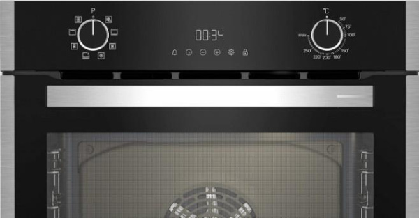 Встраиваемый Электрический духовой шкаф Grundig GEBM19300BC, цвет Чёрный