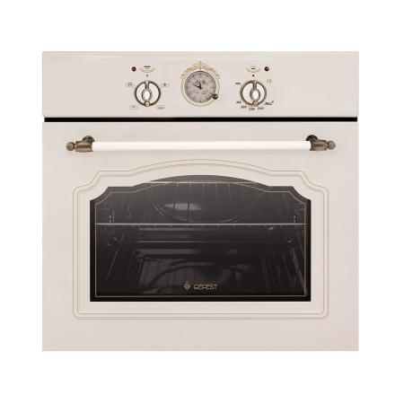 Встраиваемый Газоэлектрический духовой шкаф Gefest ДГЭ 601-01 К64, цвет Бежевый