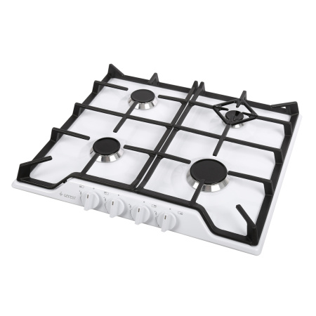 Встраиваемая варочная панель Газовая Gefest ПВГ 1212, 59 см, цвет Белый
