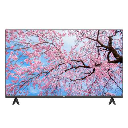  43" (109см) Телевизор BQ 43FS01B Black, SMART- Да, FHD 1920x1080, Цвет Чёрный