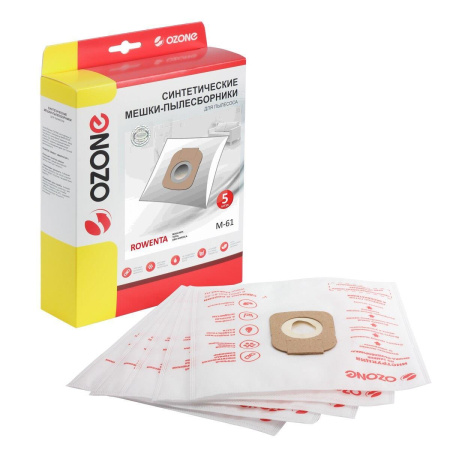 Пылесборник синтетический OZONE M-61 (д/п Tefal)