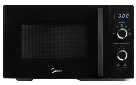 Микроволновая печь Midea AG825P2ET-B, цвет Чёрный, 25 л.