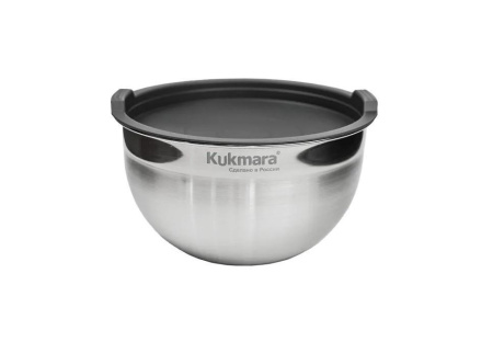 Миска Kukmara 1,5 л/16 см с пластиковой крышкой BL1516P