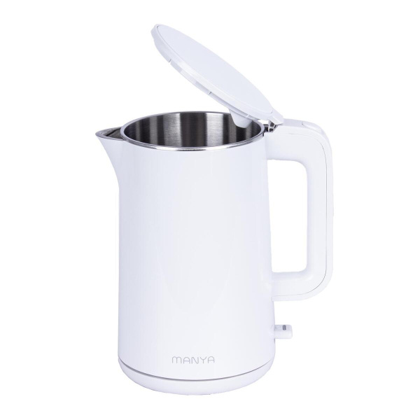 Электрический чайник Manya EK075DW, цвет Белый глянец