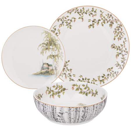 Набор посуды Lefard Березки 12 пр. 85-2015