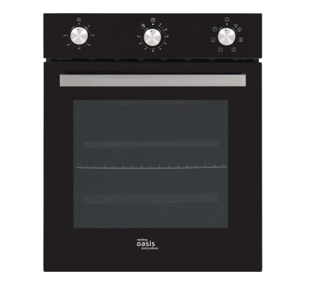 Встраиваемый Электрический духовой шкаф Oasis D-45MMB, цвет Чёрный