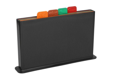 Набор досок разделочных TimA 4 шт на подставке 524929