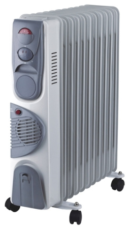 Обогреватель маслянный Oasis BB-25T, Цвет Белый