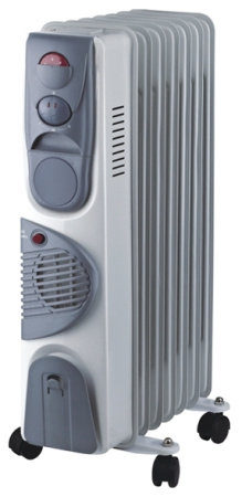 Обогреватель маслянный Oasis BB-15T, Цвет Серый