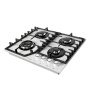 Встраиваемая варочная панель Газовая Gefest ПВГ 2232-01 Р152, 60 см, цвет Белый мрамор