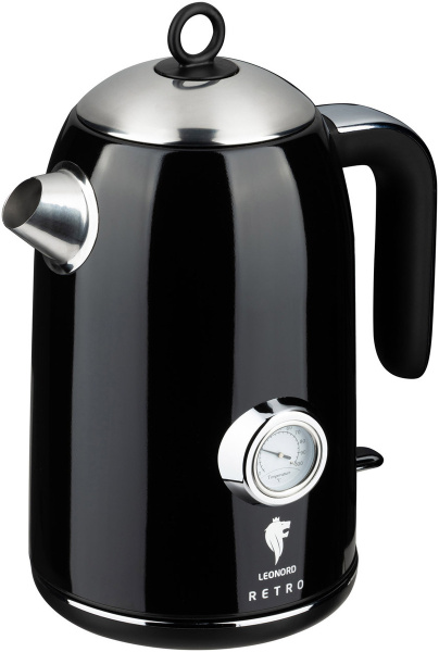 Электрический чайник Leonord LE-1903/2 RETRO, цвет Чёрный