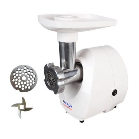 Мясорубка Аксион М25.10, цвет Белый, производительность 1,7 кг/мин, мощность 1 500 Вт