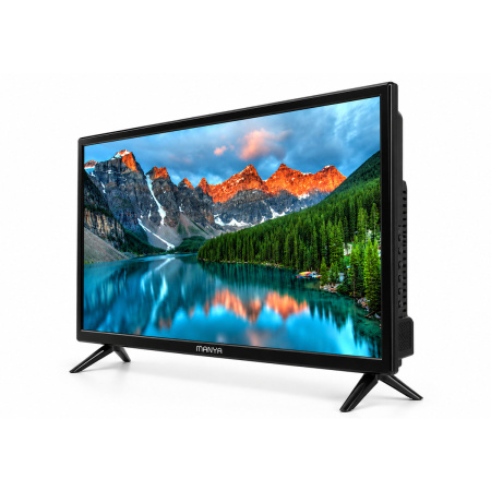 24" (60см) Телевизор Manya 24MH11BS, SMART, HD 1366x768, Цвет Чёрный