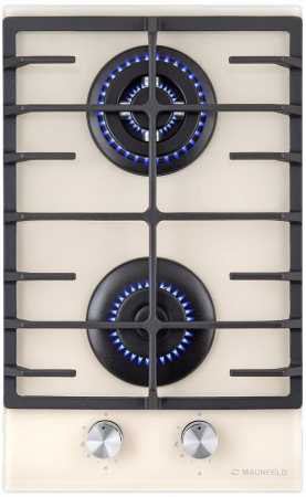 Встраиваемая варочная панель Газовая Maunfeld EGHG.32.63CBG/G, 32 см, цвет Бежевый