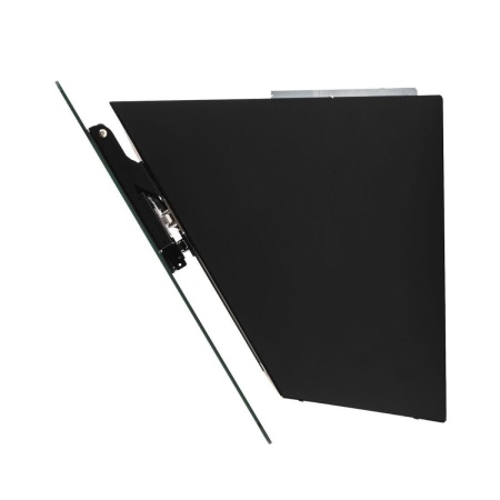 Вытяжка наклонная, настенная, Manya H6034BG, цвет Чёрный, ширина 59,5см.